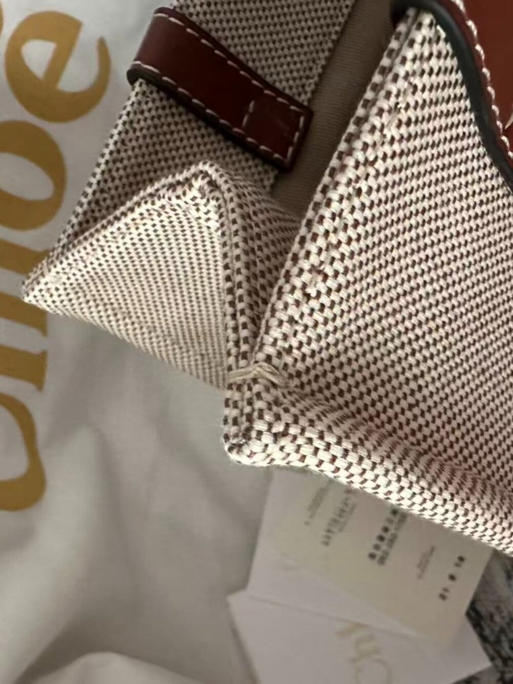 Chloé Woody Medium Tote Bag - Picture 7 of 8